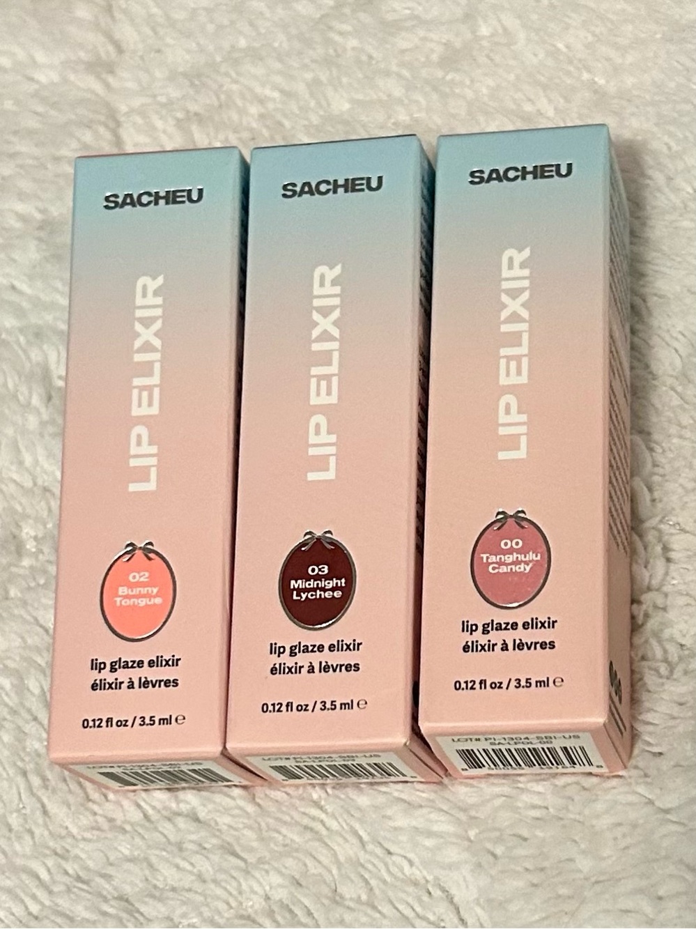 SACHEU - Lip Elixir Lip Glaze -